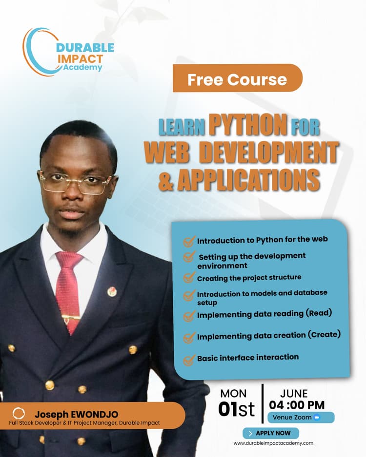 Learn Python for Web Development & Applications